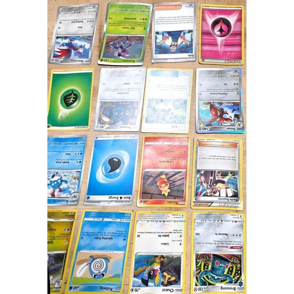 Pokémon Trading Card Lot AV Kofu  Genesect  Skarmory  Bronzor  Great Ball
